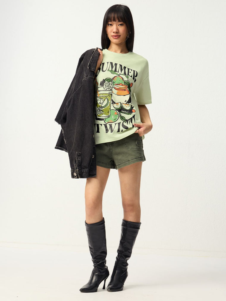 TSS Originals: Summer Twist Women Oversized T-Shirts