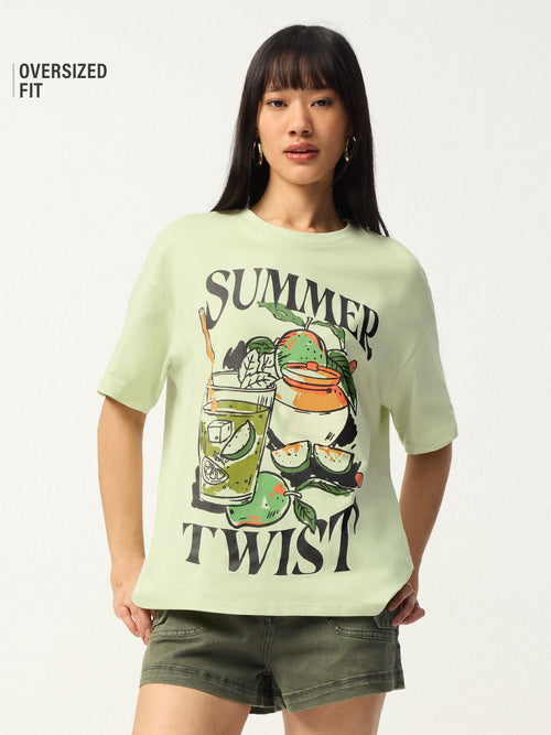 TSS Originals: Summer Twist Women Oversized T-Shirts
