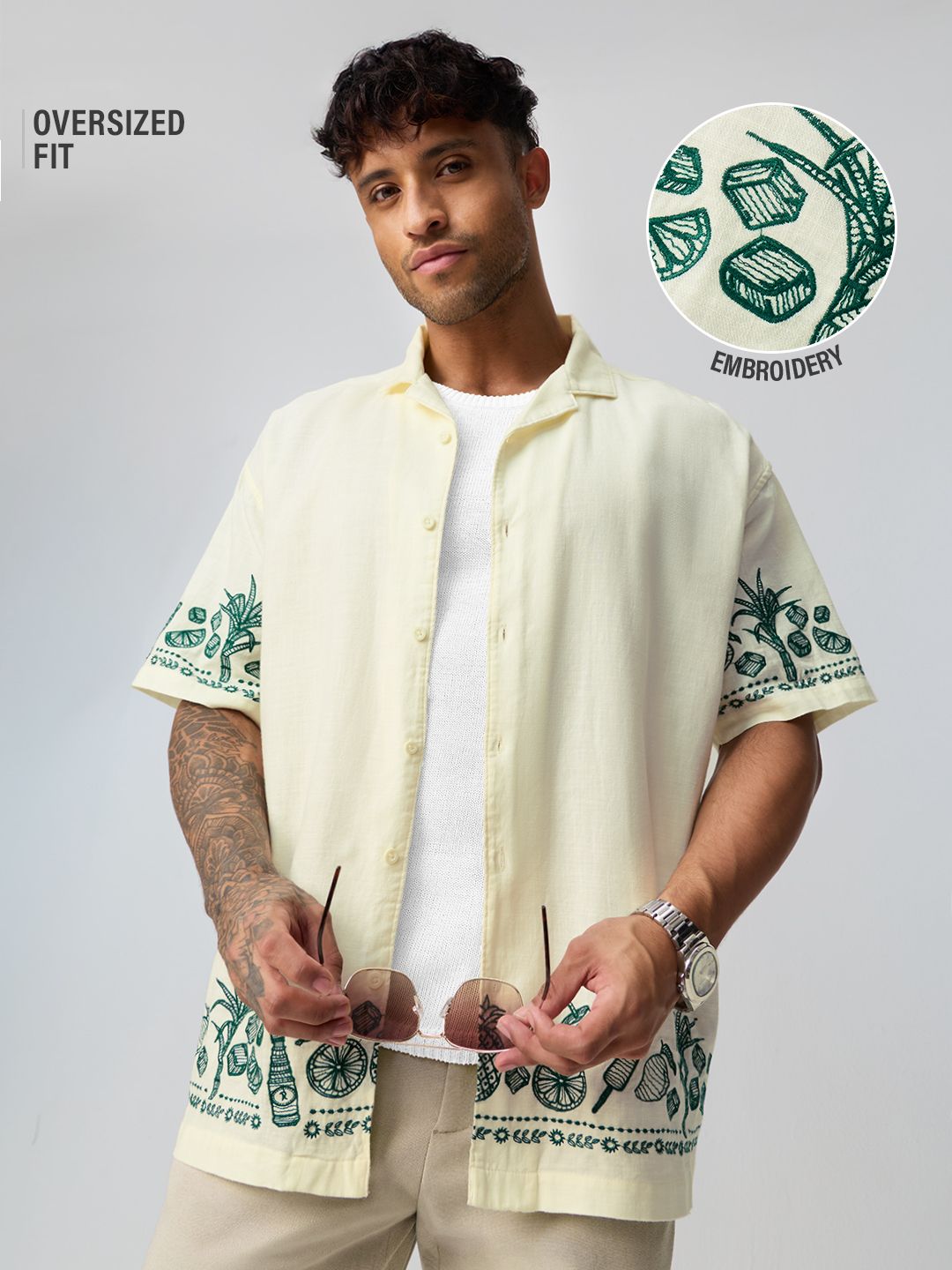 Summer Shirt: Desi Heat Oversized Shirts