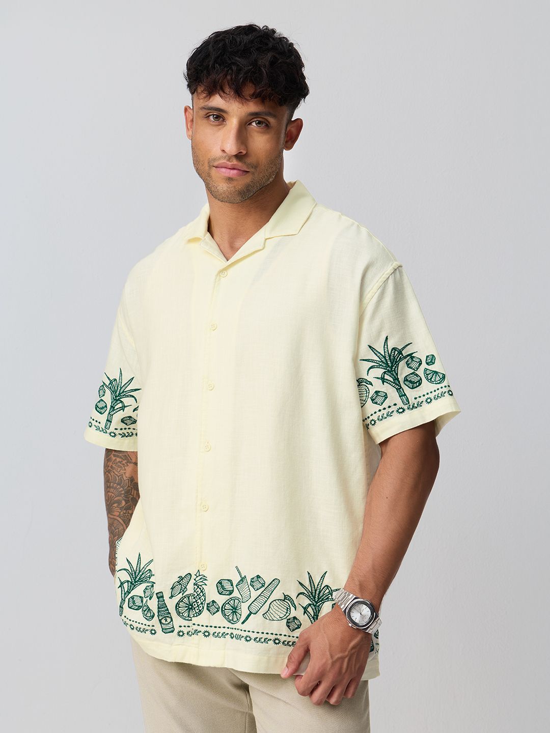 Summer Shirt: Desi Heat Oversized Shirts