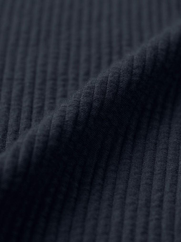 Textured Shirt: Blue Iris Oversized Shirts