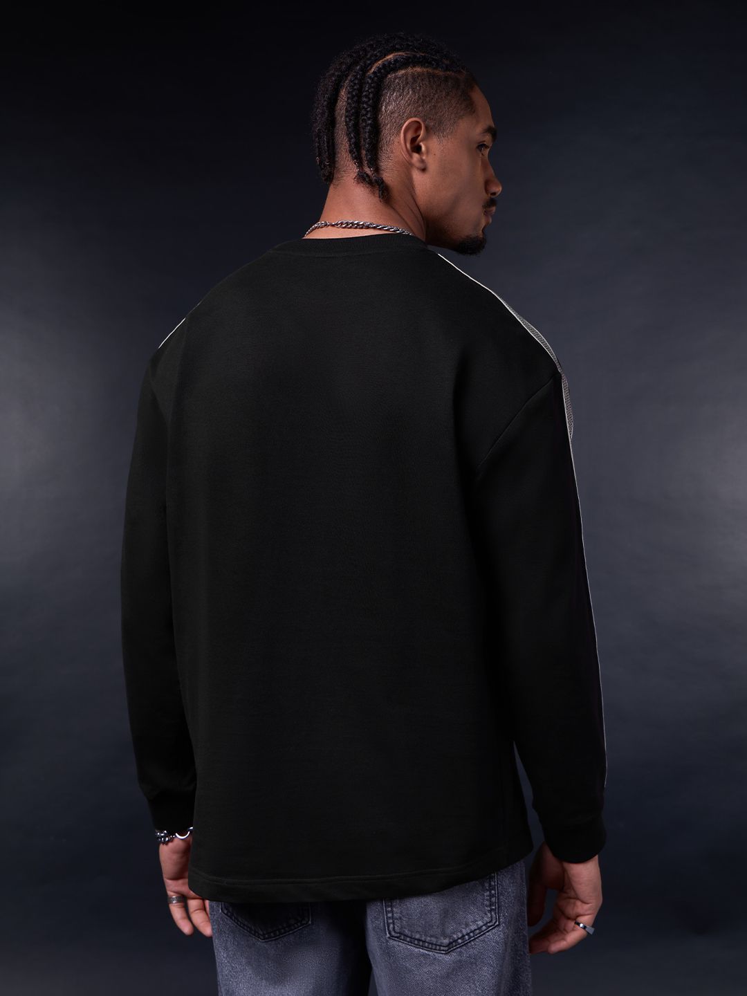 Superman: Steel Oversized Full Sleeve T-Shirts