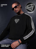 Superman: Steel Oversized Full Sleeve T-Shirts
