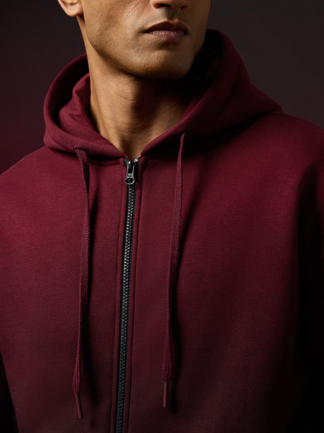 TSS Originals: Crimson Ombre Men Oversized Hoodies