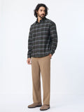 Corduroy Shirt: Deep Forest Men Relaxed Shirts