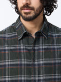 Corduroy Shirt: Deep Forest Men Relaxed Shirts