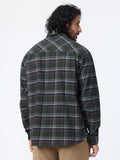 Corduroy Shirt: Deep Forest Men Relaxed Shirts