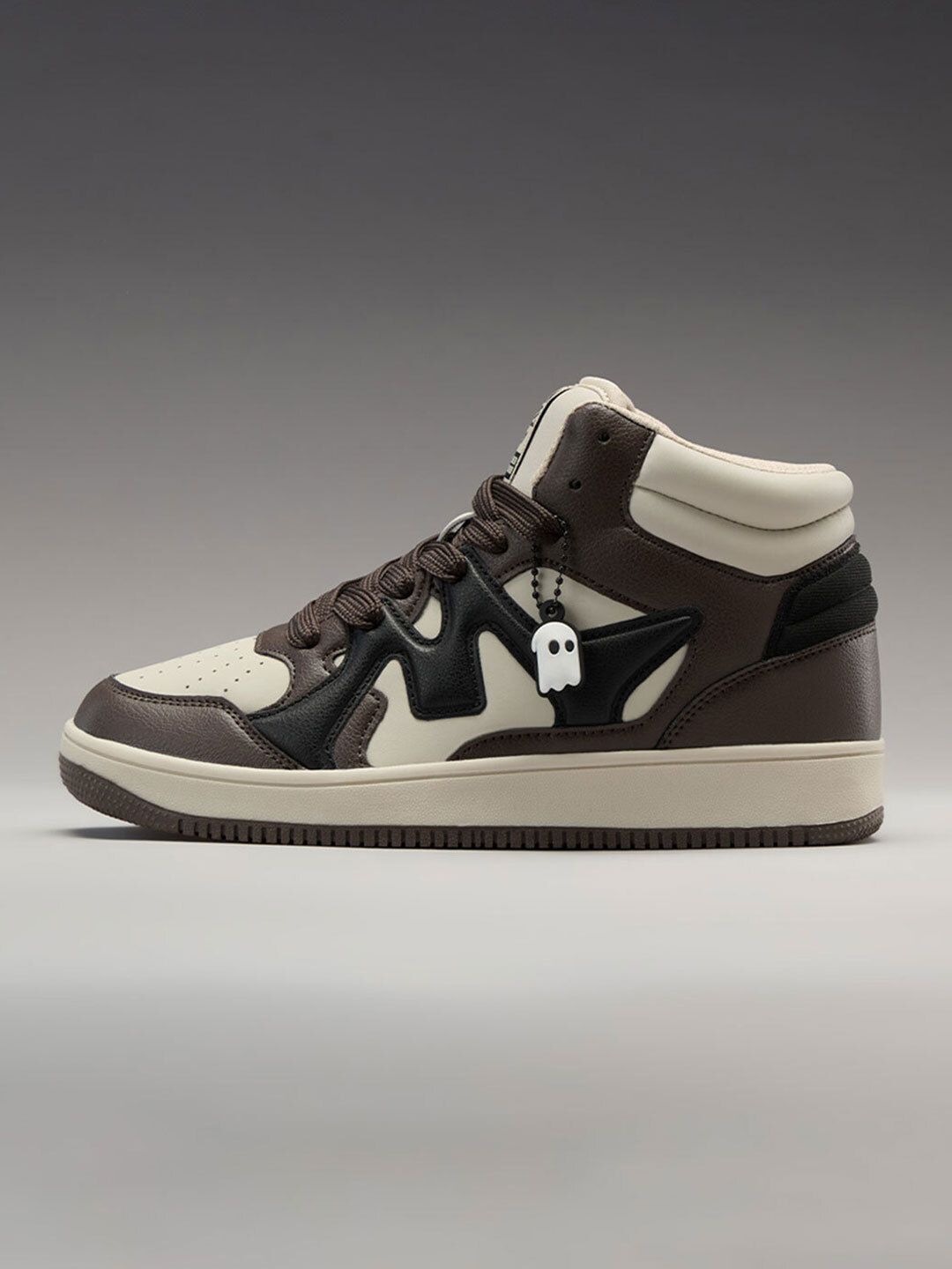 UBZ Reverb XL: Mocha Men Mid Top Sneakers
