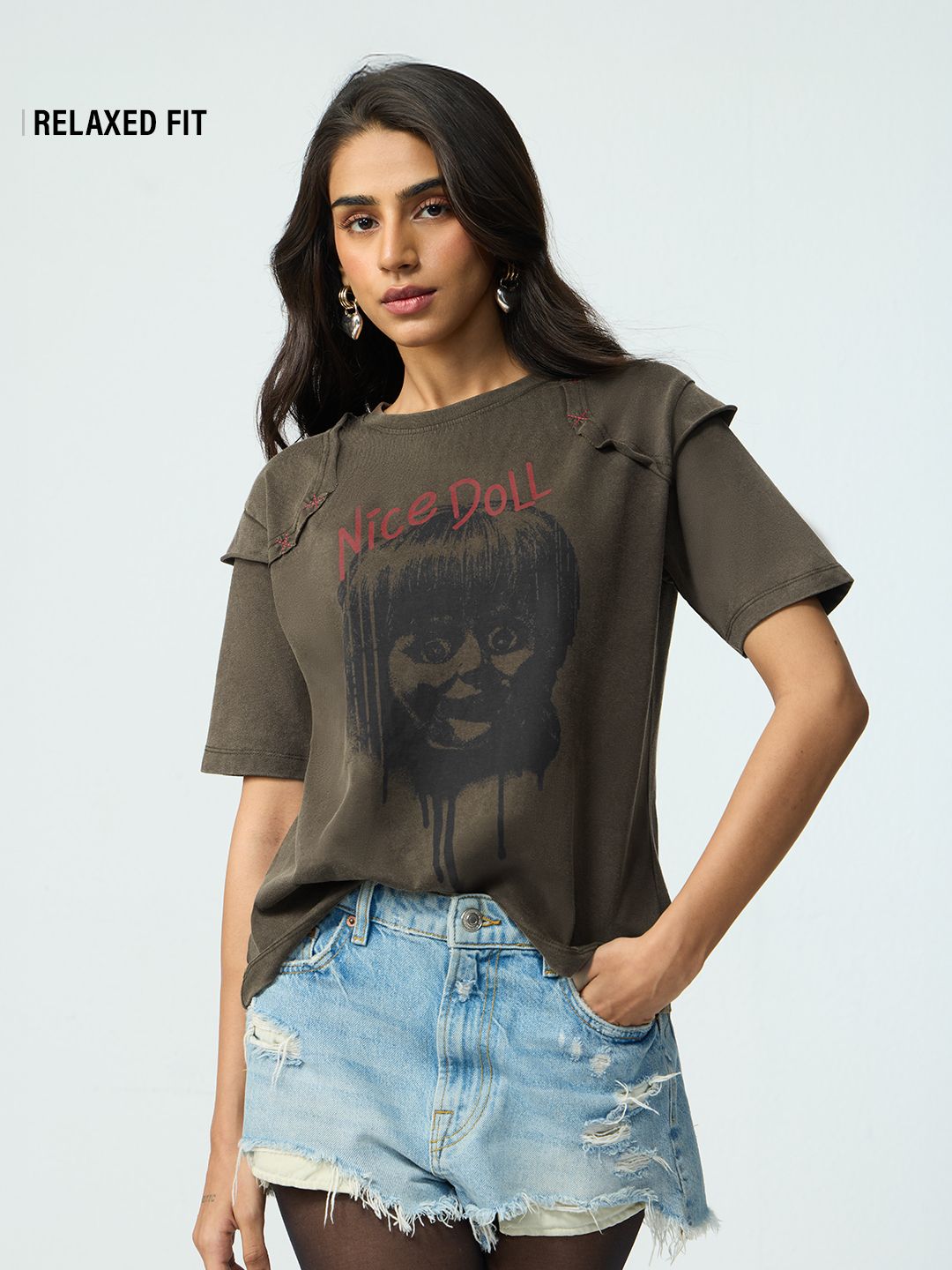 Annabelle: Nice Doll Women Relaxed T-Shirts