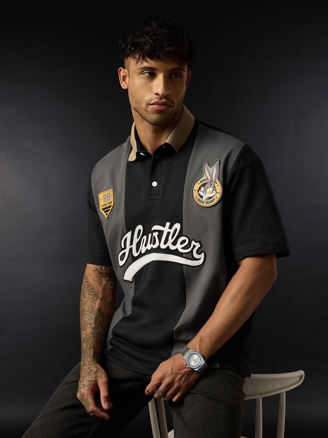 Looney Tunes: Let's Hustle Oversized Polos