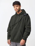 TSS Originals: Olive Haze Men Oversized Hoodies