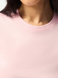 Regular Solids: Blush Women Regular T-Shirts
