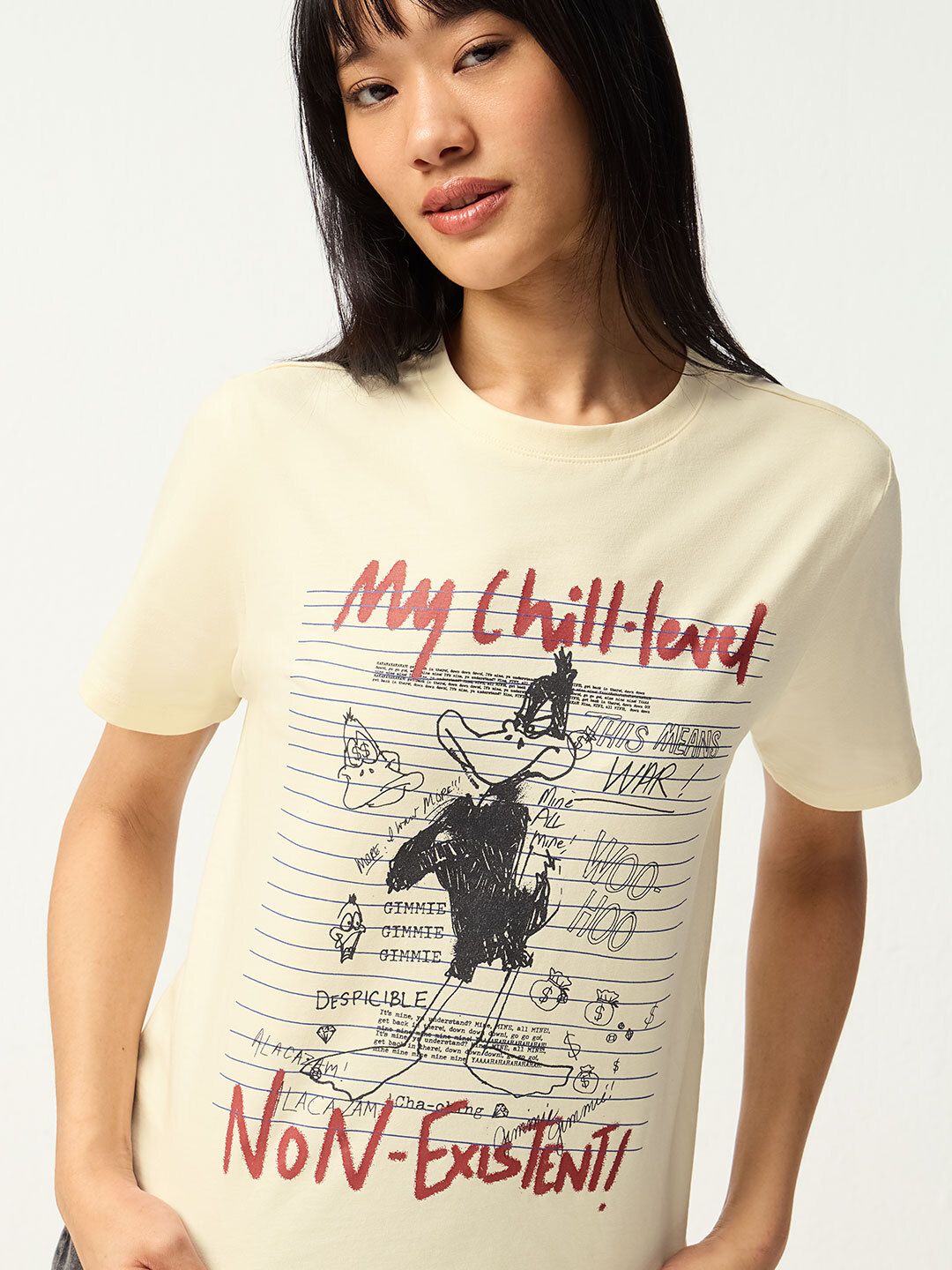 Daffy Duck: No Chill Women Relaxed T-Shirts