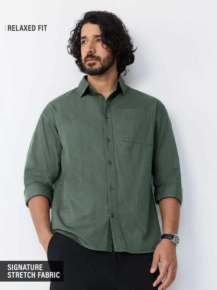 Twill Shirt: Castleton Men Relaxed Shirts