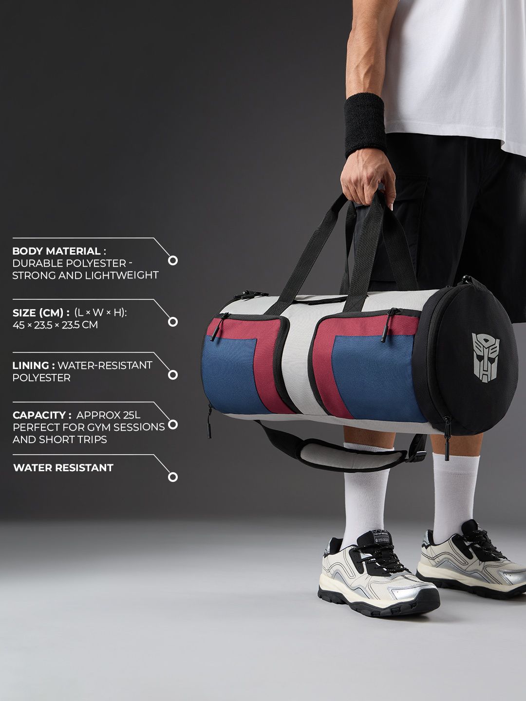 Optimus Prime: Collapsible Duffle Bag Duffle Bags