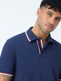 Pique Polo: Indigo Classic Polos