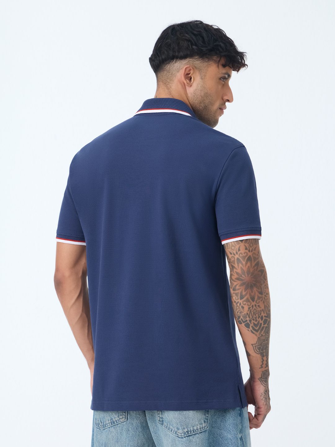 Pique Polo: Indigo Classic Polos
