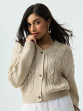 Cable-Knit Sweater: Farmhouse Women Cardigans