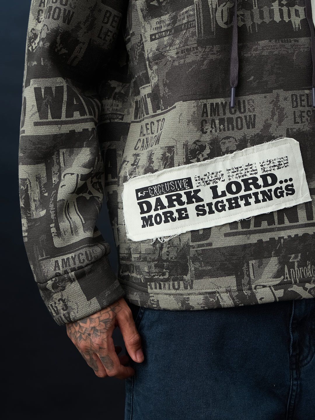 Harry Potter: Wanted Men Oversized Hoodies