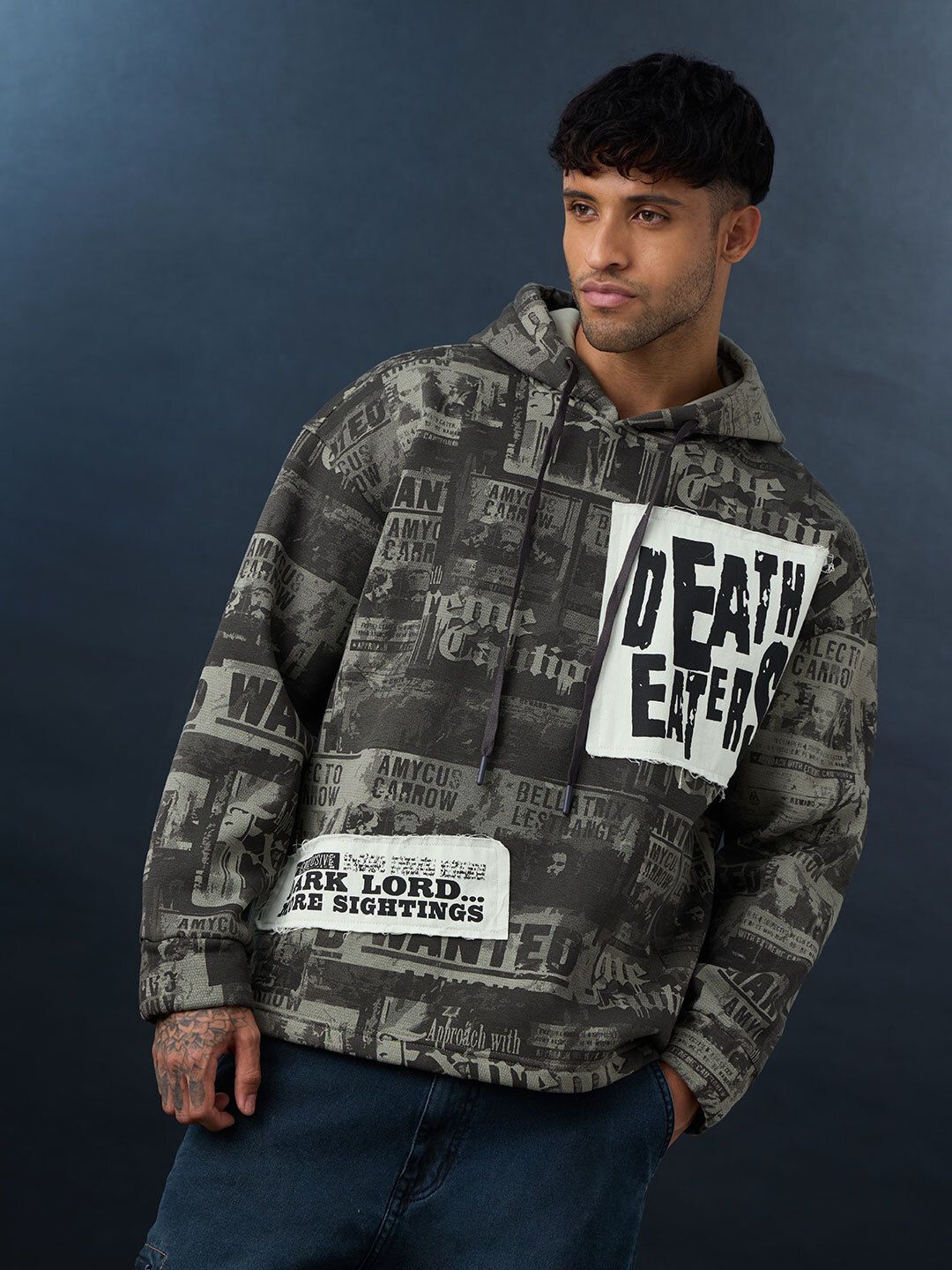 Harry Potter: Wanted Men Oversized Hoodies