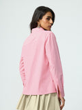 Striped Shirt: Sakura Dust Women Relaxed Shirts