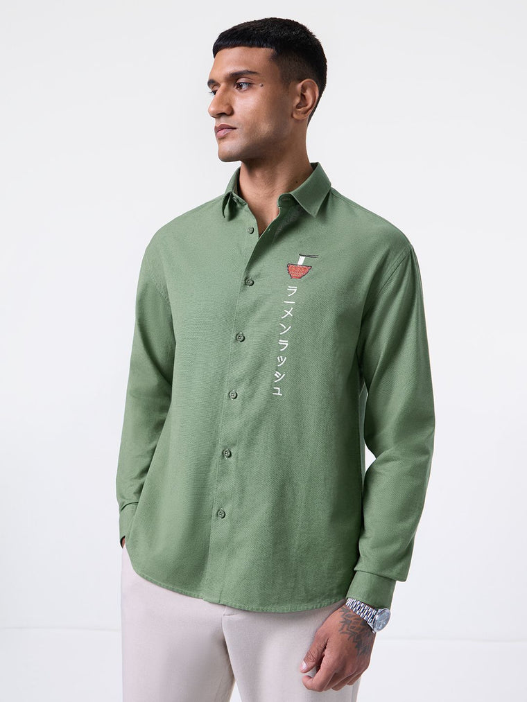 Cotton Linen: Ramen Cotton Linen Shirts