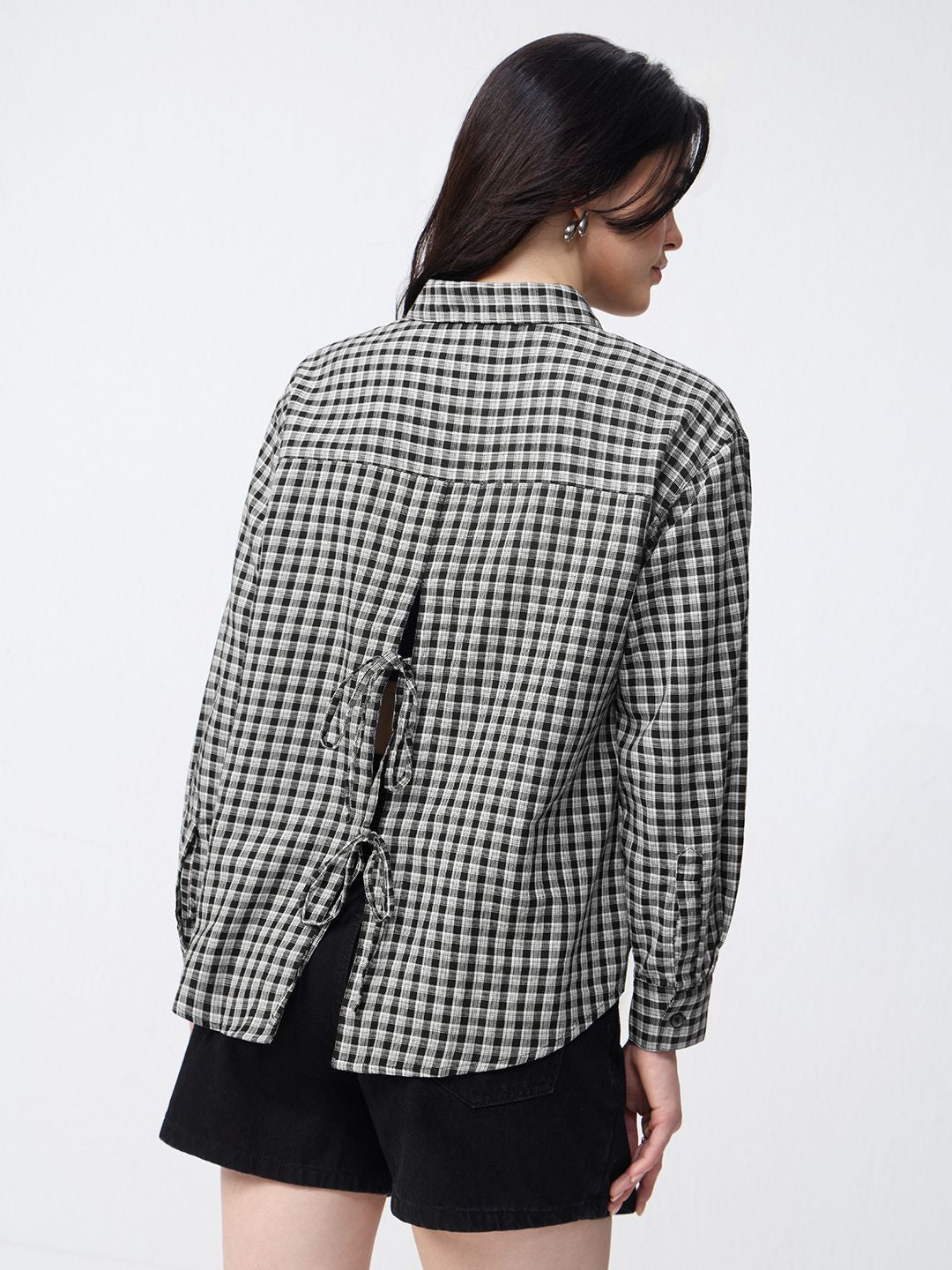 Plaid Shirt: Tulip Women Relaxed Shirts