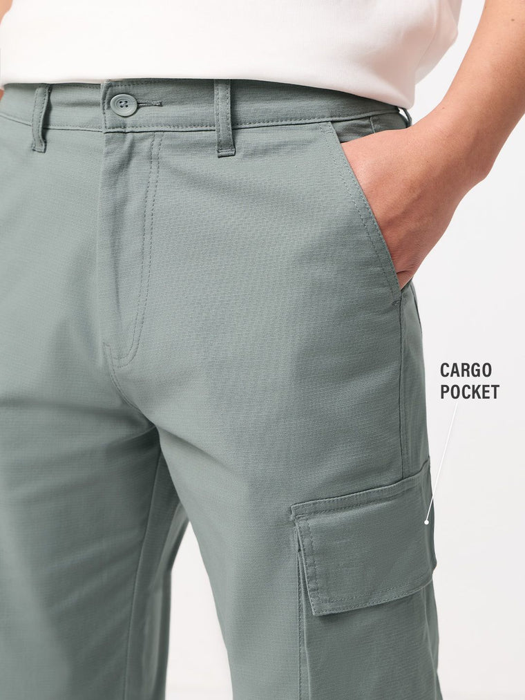 Ripstop Cargo: Sage Men Cargo Pants