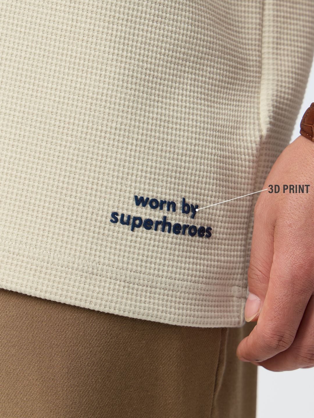 Textured Polo: Nautical Oversized Polos