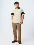 Textured Polo: Nautical Oversized Polos