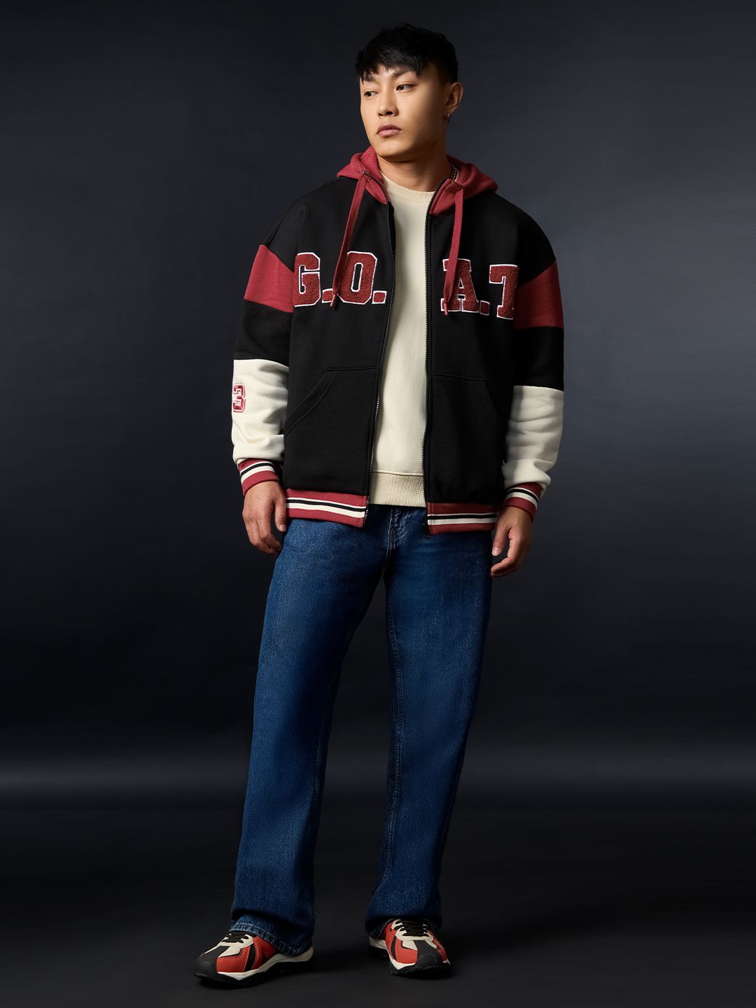 TSS Originals: G.O.A.T Blaze Men Oversized Hoodies