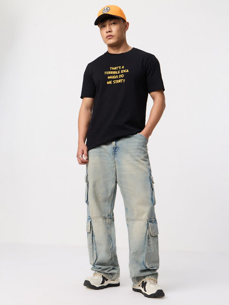 Casual Classics: Terrible Idea Men Relaxed Fit T-Shirts