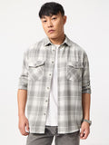 Plaid Shirt: Mystical Men Utility Shirts