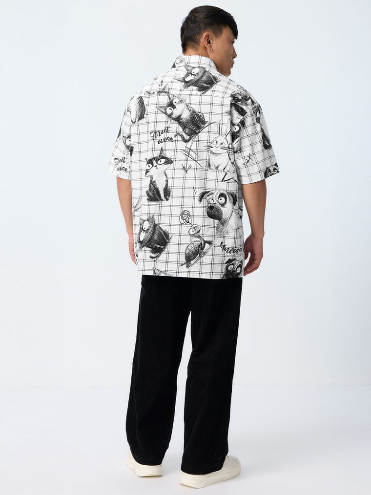 Pets On Prints: The Street Oversized Shirts