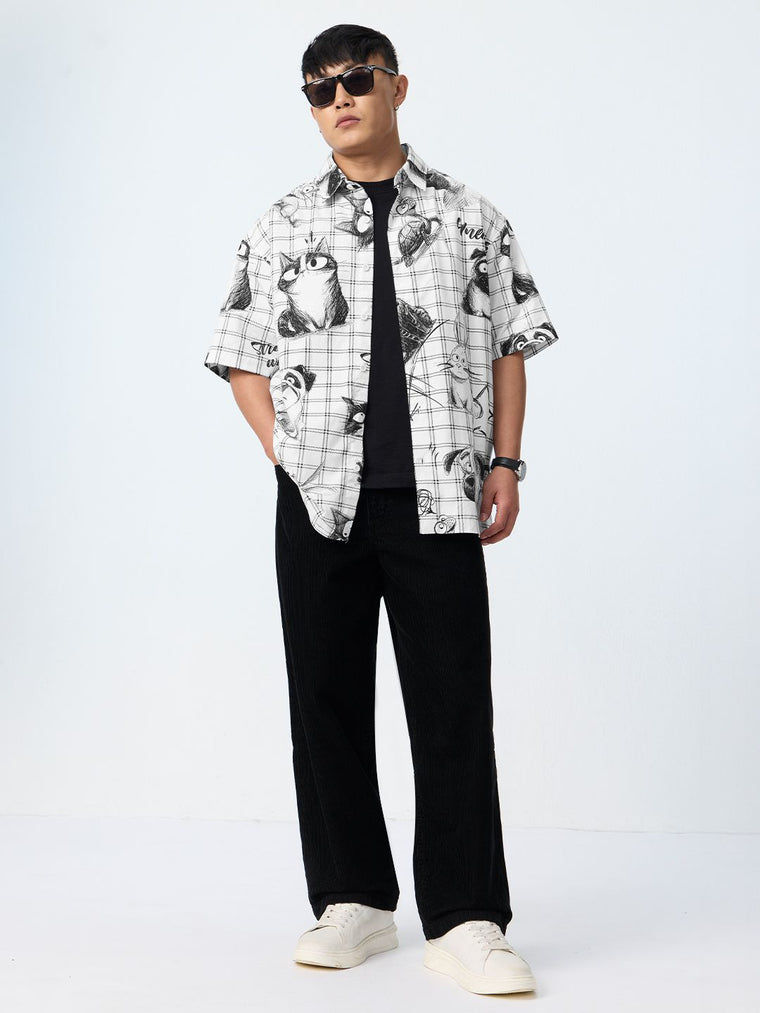 Pets On Prints: The Street Oversized Shirts