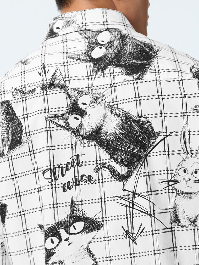 Pets On Prints: The Street Oversized Shirts