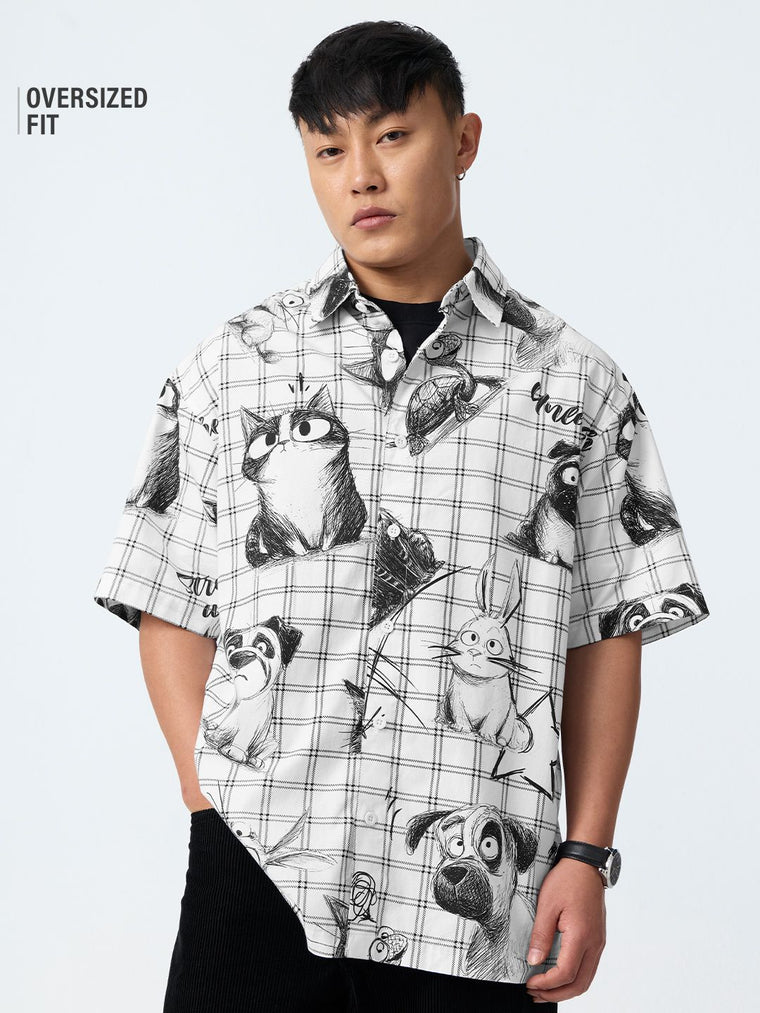 Pets On Prints: The Street Oversized Shirts