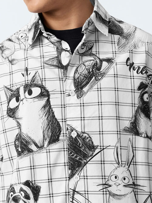 Pets On Prints: The Street Oversized Shirts