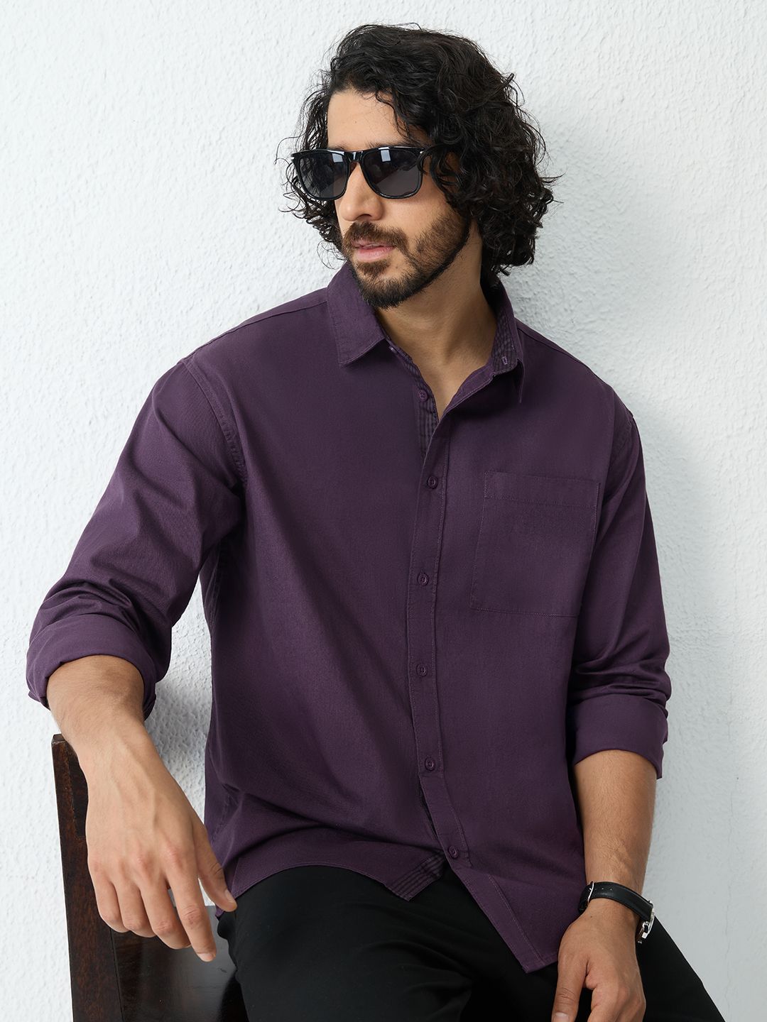 Twill Shirt: Valour Men Relaxed Shirts