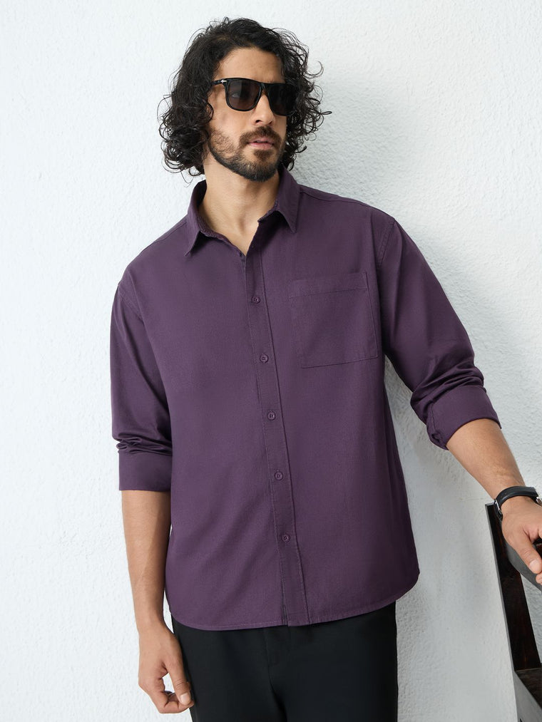 Twill Shirt: Valour Men Relaxed Shirts