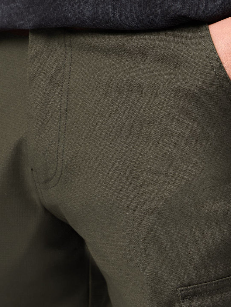 Ripstop Pants: Smoky Truffle Men Cargo Pants
