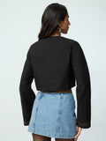 Cotton Linen: Birdwatch Women Fashion Tops