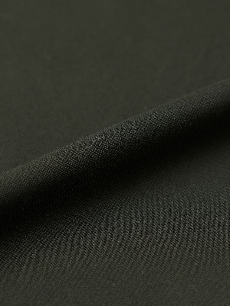 Straight Pleated Pants: Midnight Green Men Super Flex Pants