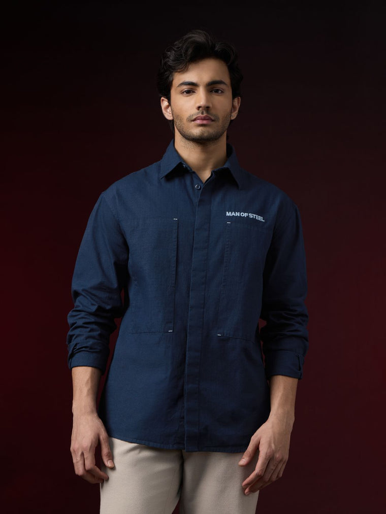 Superman: Man Of Steel Men Utility Shirts