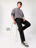 Ripstop Cargo: Matte Onyx Men Cargo Pants