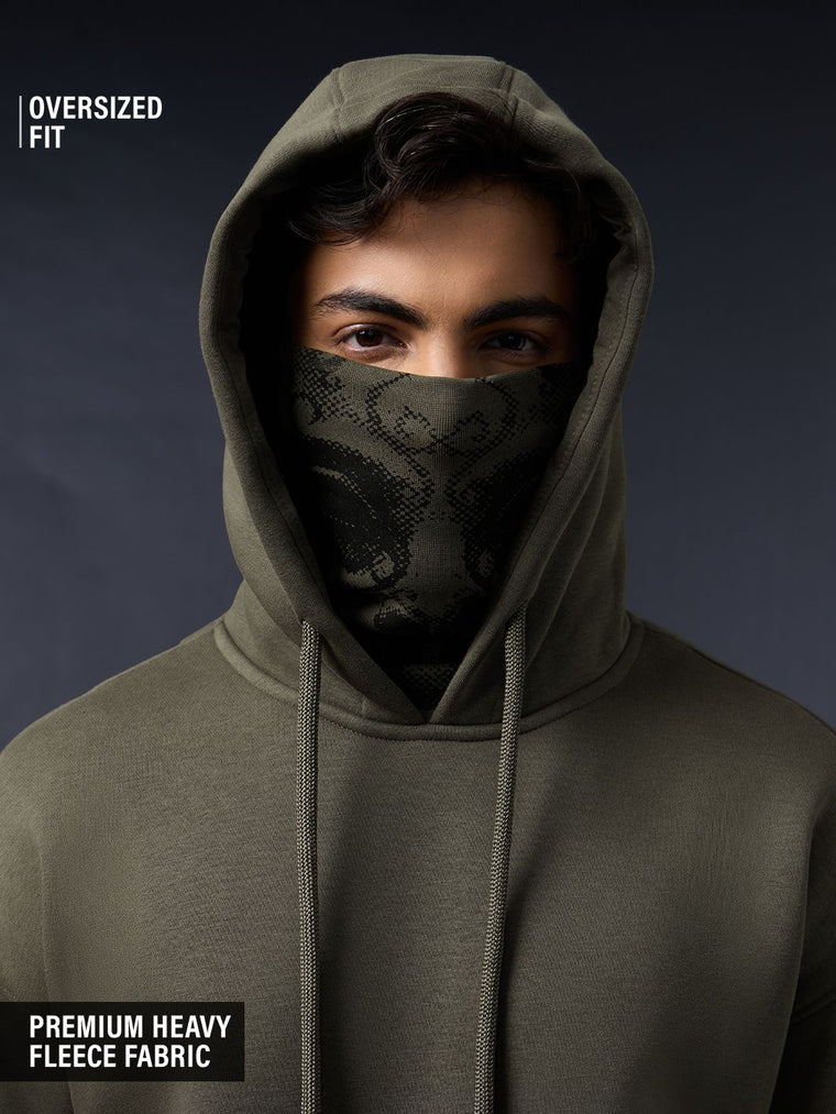 Harry Potter: Dark Mask Men Oversized Hoodies