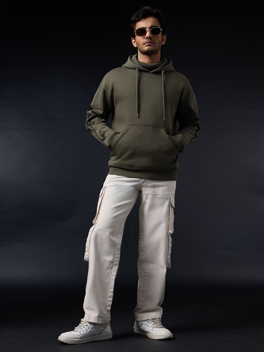 Harry Potter: Dark Mask Men Oversized Hoodies