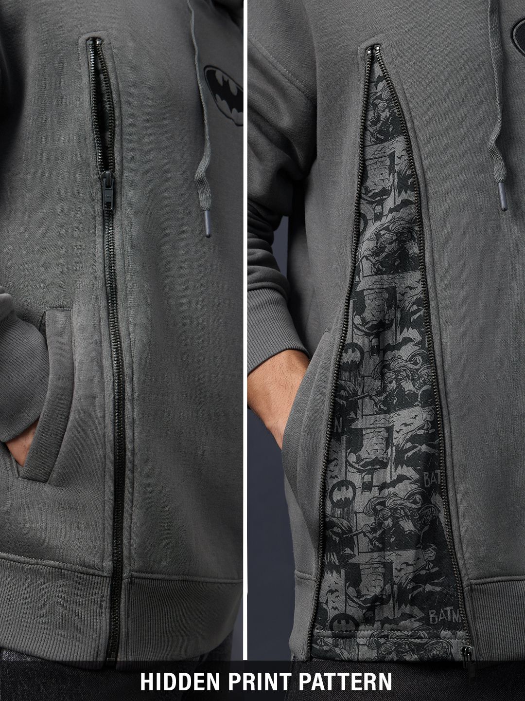 Batman: Comics Men Oversized Hoodies