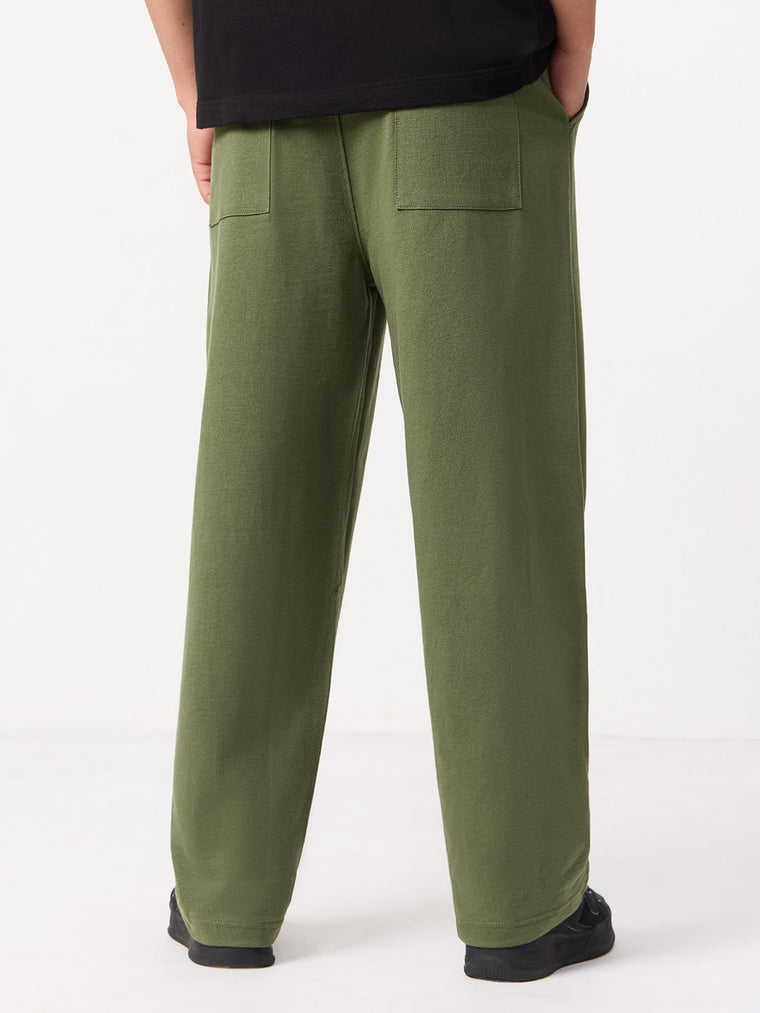 Korean Joggers: Basil Korean Joggers