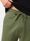 Korean Joggers: Basil Korean Joggers